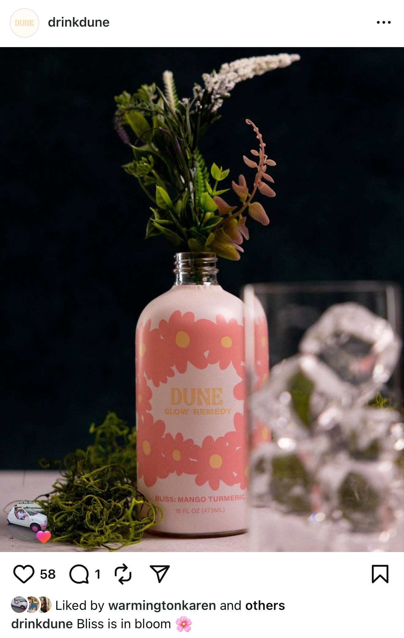 Example post - drinks